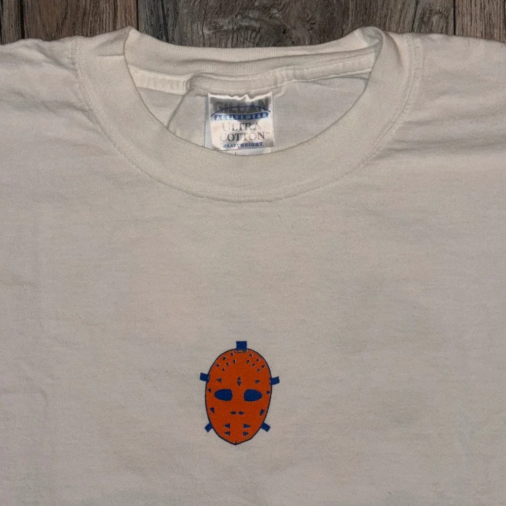 Vintage 2001 Pepperdine University A Season of Fright T-Shirt White Large Gildan